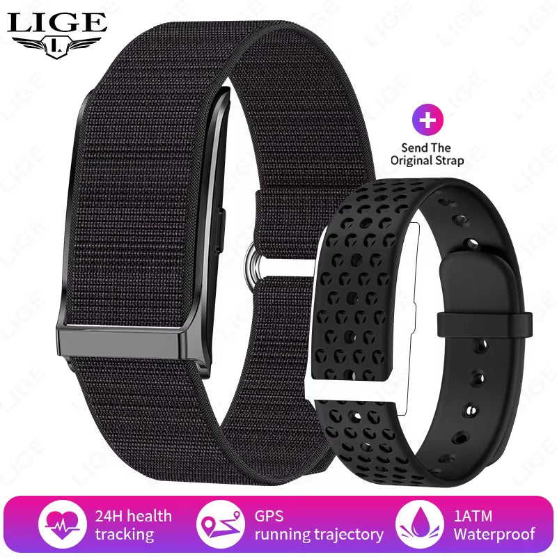 No Screen Smart Watch 20-Day Ultra-Long Use Time 24Hours Blood Oxygen Blood Pressure Monitor Sports Smart Bracelet Couples