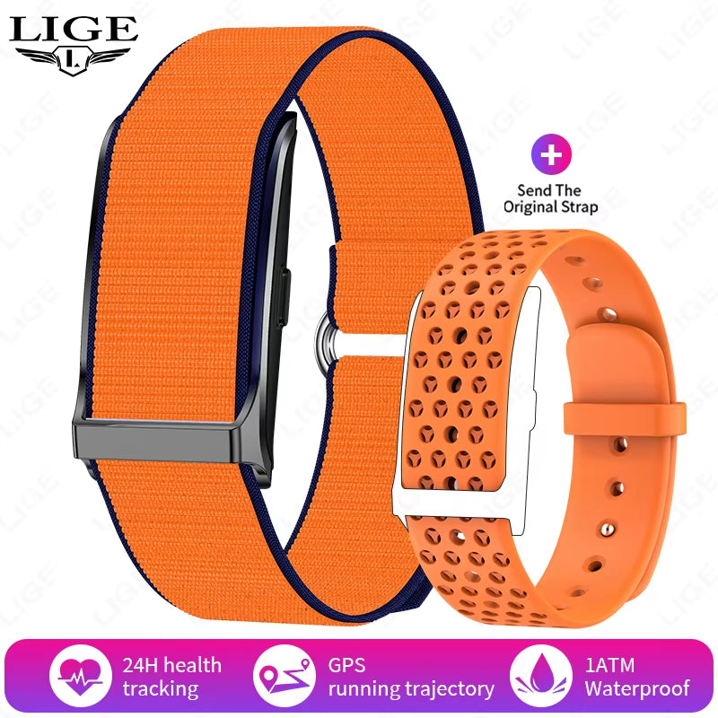 No Screen Smart Watch 20-Day Ultra-Long Use Time 24Hours Blood Oxygen Blood Pressure Monitor Sports Smart Bracelet Couples